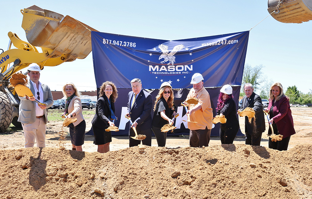 Mason Technologies breaks ground on new $30 million corporate headquarters